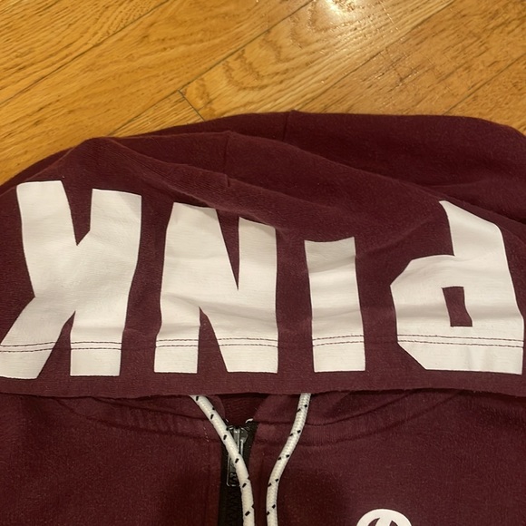 Pink zip up hoodie - Picture 3 of 6